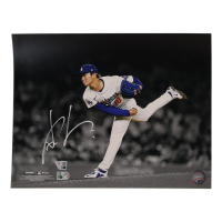 Yoshinobu Yamamoto Signed Dodgers 11x14 Photo (Fanatics & MLB) at PristineAuction.com