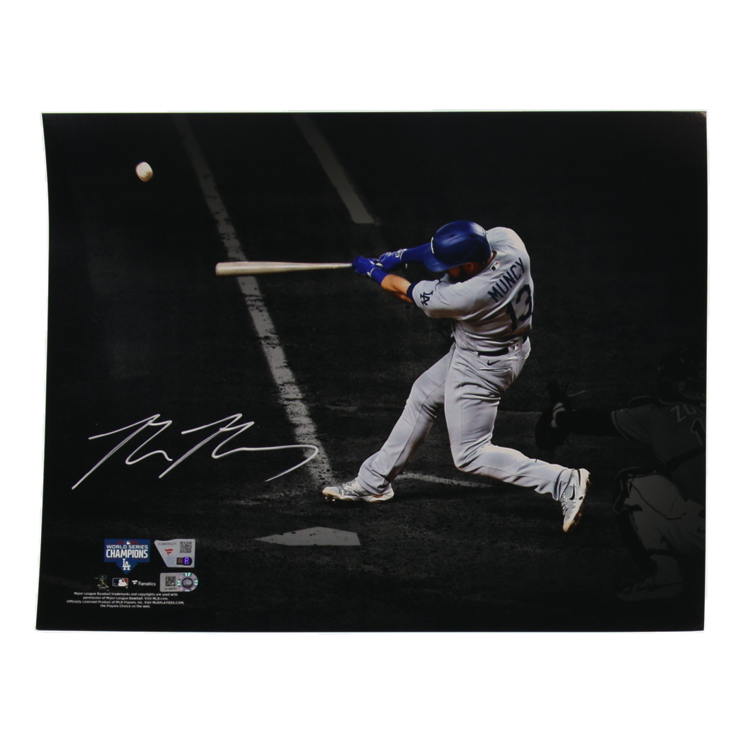 Max Muncy Signed Dodgers 11x14 Photo (Fanatics & MLB) at PristineAuction.com Max Muncy Signed Dodgers 11x14 Photo (Fanatics & MLB) at PristineAuction.com