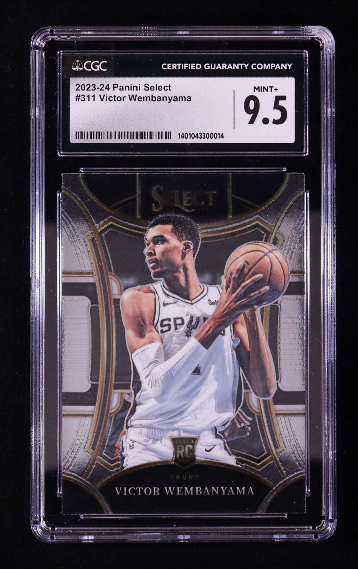 Victor Wembanyama 2023-24 Select #311 RC (CGC 9.5) at PristineAuction.com Victor Wembanyama 2023-24 Select #311 RC (CGC 9.5) at PristineAuction.com