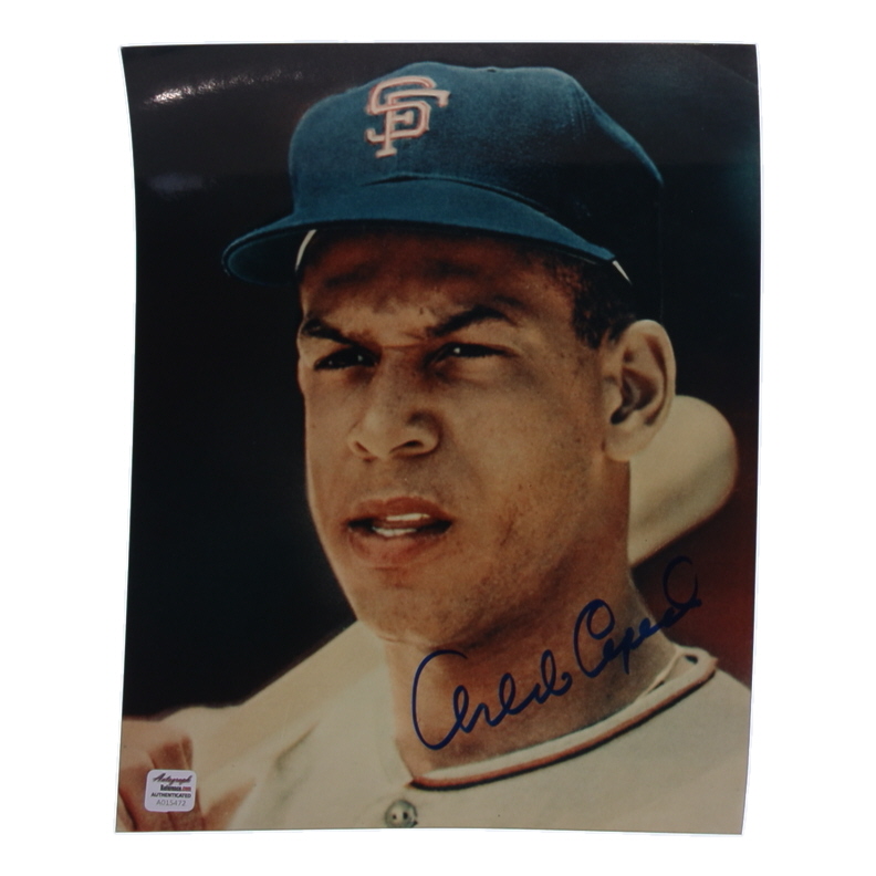 Orlando Cepeda Signed Giants 8x10 Photo (AutographReference) at PristineAuction.com Orlando Cepeda Signed Giants 8x10 Photo (AutographReference) at PristineAuction.com