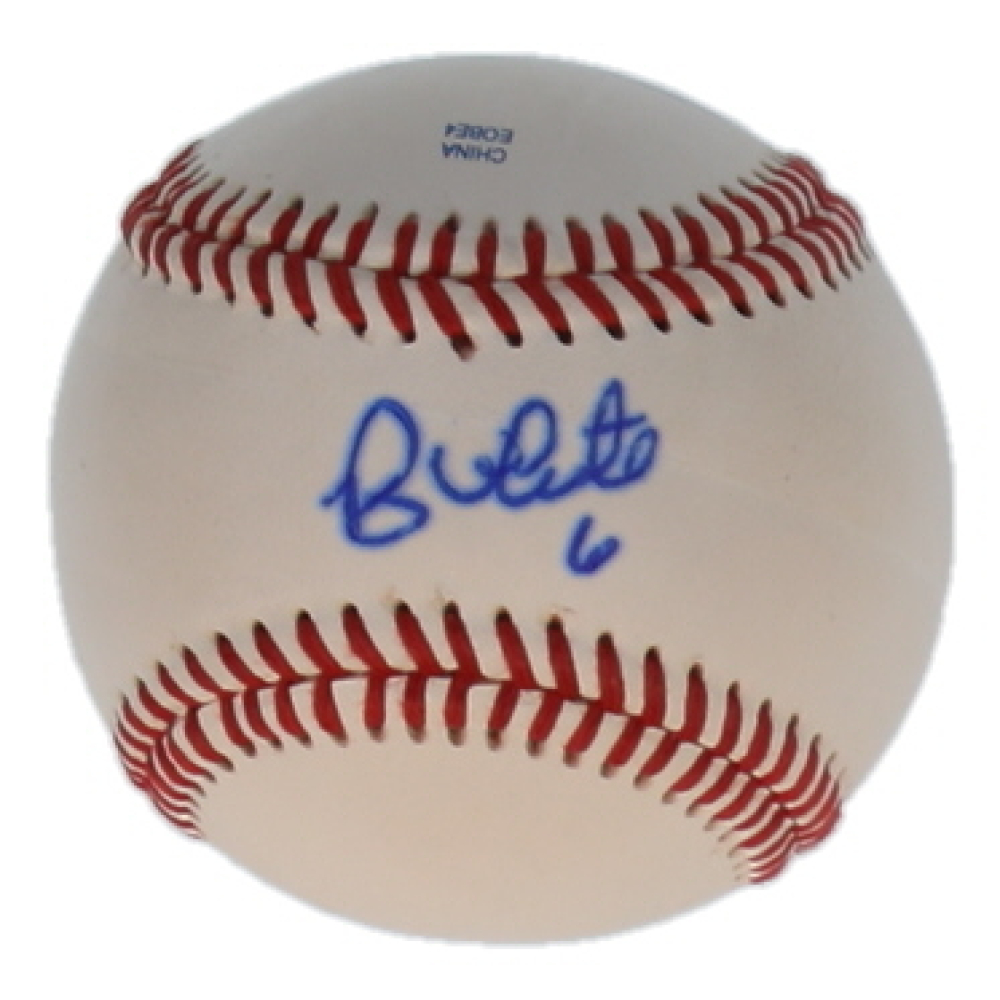 Jeff Nelson Signed OL Baseball (Beckett) at PristineAuction.com