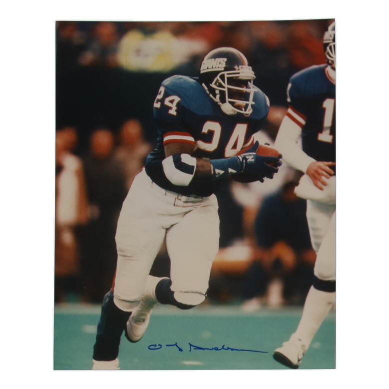 Ottis Anderson Signed Giants 8x10 Photo (SportsCards.com) at PristineAuction.com Ottis Anderson Signed Giants 8x10 Photo (SportsCards.com) at PristineAuction.com