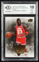 Michael Jordan 2009-10 Upper Deck Michael Jordan Legacy Collection Gold #17 (BCCG 10) at PristineAuction.com