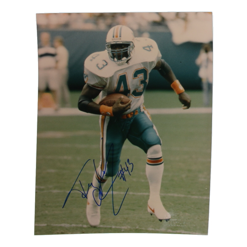 Terry Kirby Signed Dolphins 8x10 Photo (SportsCards.com) at PristineAuction.com Terry Kirby Signed Dolphins 8x10 Photo (SportsCards.com) at PristineAuction.com