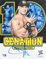 John Cena Signed WWE 11x17 Photo (Fanatics) at PristineAuction.com