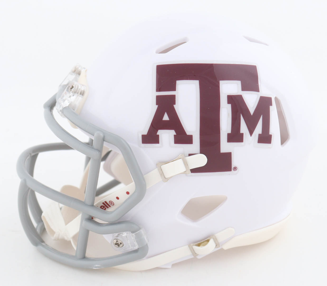 Mike Evans Signed Texas A&M Aggies Speed Mini Helmet (Beckett) at PristineAuction.com Mike Evans Signed Texas A&M Aggies Speed Mini Helmet (Beckett) at PristineAuction.com