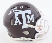 Mike Evans Signed Texas A&M Aggies Speed Mini Helmet (Beckett) at PristineAuction.com