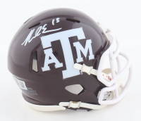 Mike Evans Signed Texas A&M Aggies Speed Mini Helmet (Beckett) at PristineAuction.com