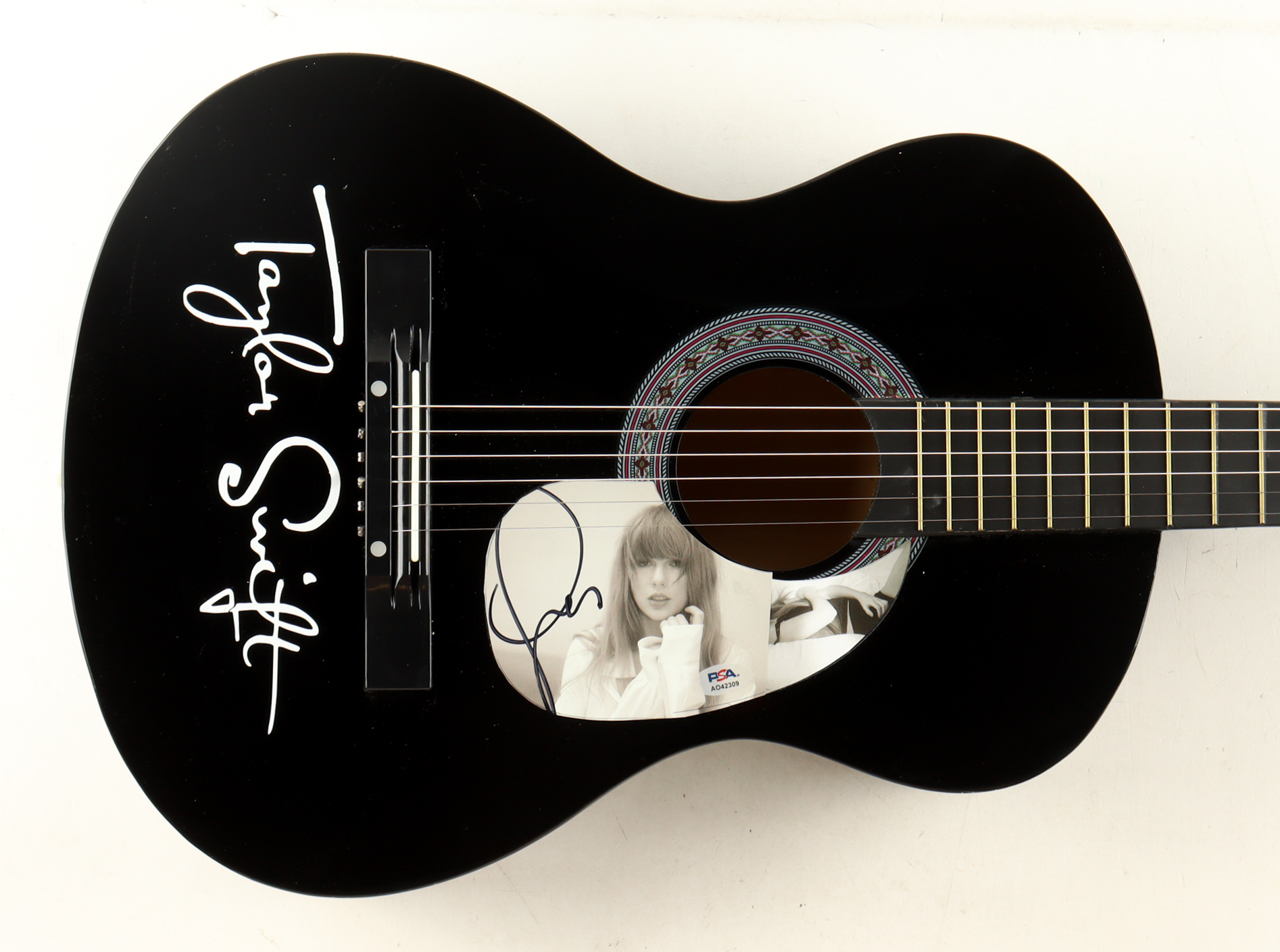 Taylor Swift Signed Guitar Custom Insert Pickguard (PSA) at PristineAuction.com Taylor Swift Signed Guitar Custom Insert Pickguard (PSA) at PristineAuction.com