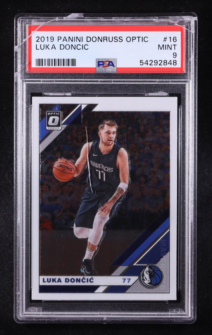 Luka Doncic 2019-20 Donruss Optic #16 (PSA 9) at PristineAuction.com Luka Doncic 2019-20 Donruss Optic #16 (PSA 9) at PristineAuction.com