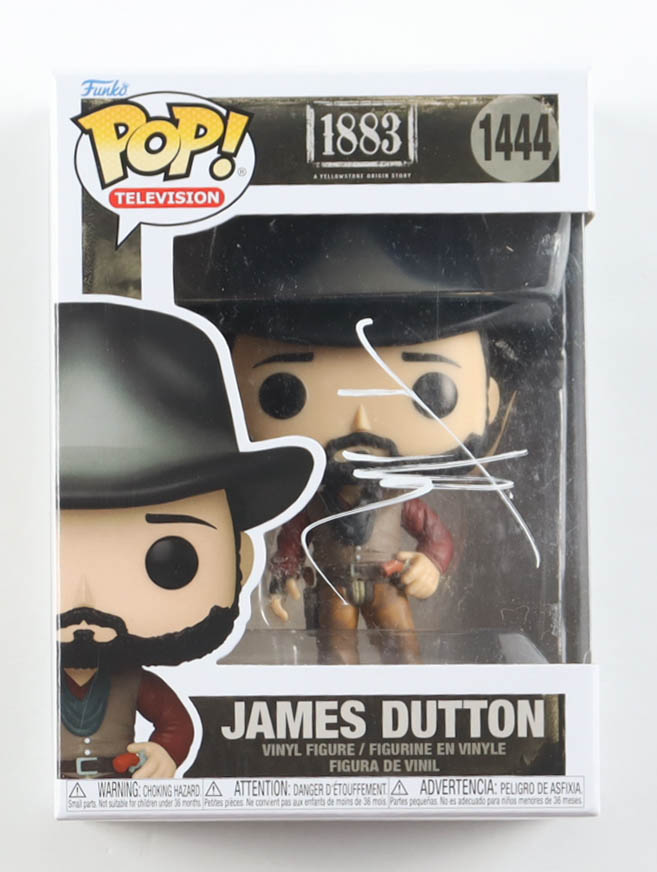Tim McGraw Signed "1883" #1444 James Dutton Funko Pop! Vinyl Figure (AWM) at PristineAuction.com Tim McGraw Signed "1883" #1444 James Dutton Funko Pop! Vinyl Figure (AWM) at PristineAuction.com
