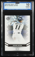 Shohei Ohtani 2018 Leaf Ohtani Draft Year #DY01 RC (ISA 10) at PristineAuction.com