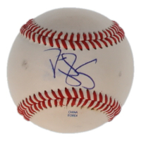 Darryl Strawberry Signed OL Baseball (Beckett) at PristineAuction.com