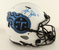 Treylon Burks Signed Titans Full-Size Authentic On-Field Lunar Eclipse Alternate Speed Helmet (Beckett) at PristineAuction.com