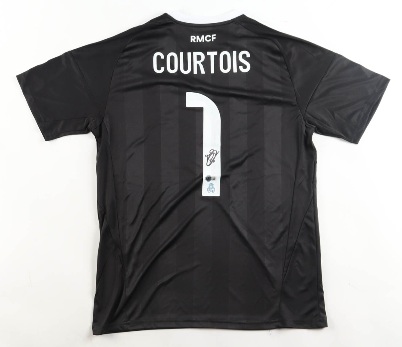 Thibaut Courtois Signed Real Madrid F. C. Adidas Authentic Jersey (Beckett) at PristineAuction.com Thibaut Courtois Signed Real Madrid F. C. Adidas Authentic Jersey (Beckett) at PristineAuction.com