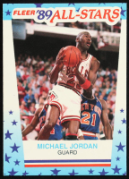 Michael Jordan 1989-90 Fleer Stickers #3 at PristineAuction.com