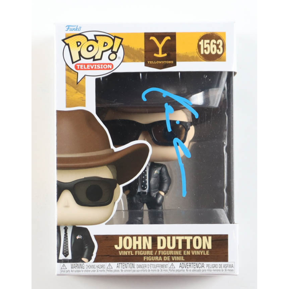 Kevin Costner Signed "Yellowstone" #1563 John Dutton Funko Pop! Vinyl Figure (AWM) at PristineAuction.com