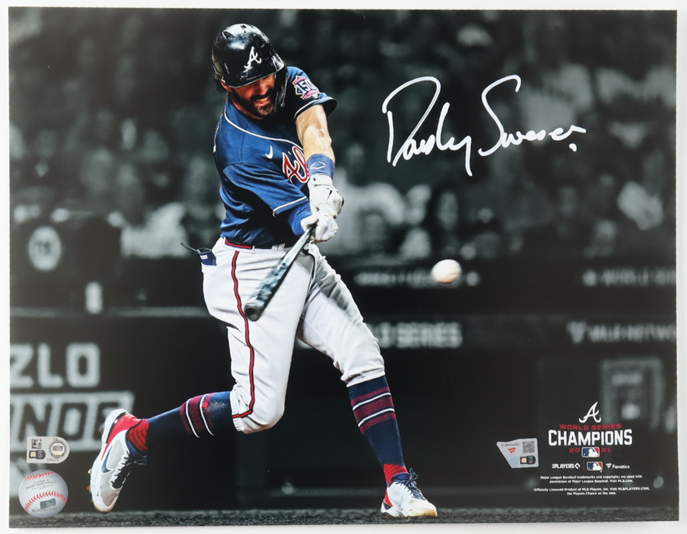 Dansby Swanson Signed Braves 11x14 Photo (Fanatics) at PristineAuction.com Dansby Swanson Signed Braves 11x14 Photo (Fanatics) at PristineAuction.com
