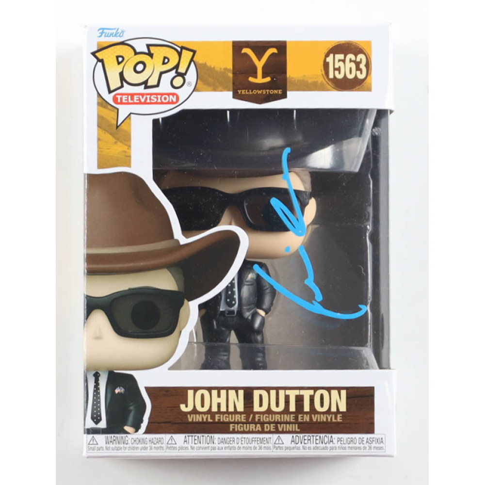 Kevin Costner Signed "Yellowstone" #1563 John Dutton Funko Pop! Vinyl Figure (AWM) at PristineAuction.com