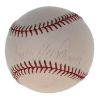 Frank Robinson Signed OML Baseball Inscribed "HOF 82" (JSA & Steiner) at PristineAuction.com