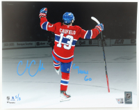Cole Caufield Signed LE Canadiens 11x14 Photo Inscribed "Go Hans Go" #5/5 (Fanatics) at PristineAuction.com