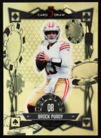 Brock Purdy 2024 Wild Card 5 Card Draw Silver Foil #S5CDMBP #3/3 at PristineAuction.com