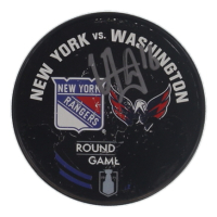Vincent Trocheck Signed 2024 Stanley Cup Official Warm-Up Hockey Puck (Fanatics) at PristineAuction.com