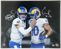 Cooper Kupp & Matthew Stafford Signed Rams 16x20 Photo (Fanatics) at PristineAuction.com