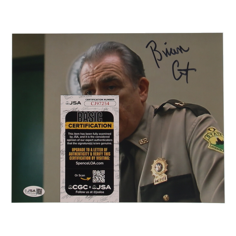 Brian Cox Signed "Super Troopers" 8x10 Photo (JSA) at PristineAuction.com Brian Cox Signed "Super Troopers" 8x10 Photo (JSA) at PristineAuction.com