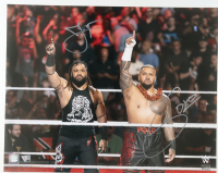 Solo Sikoa & Jacob Fatu Signed WWE 16x20 Photo (Fanatics) at PristineAuction.com