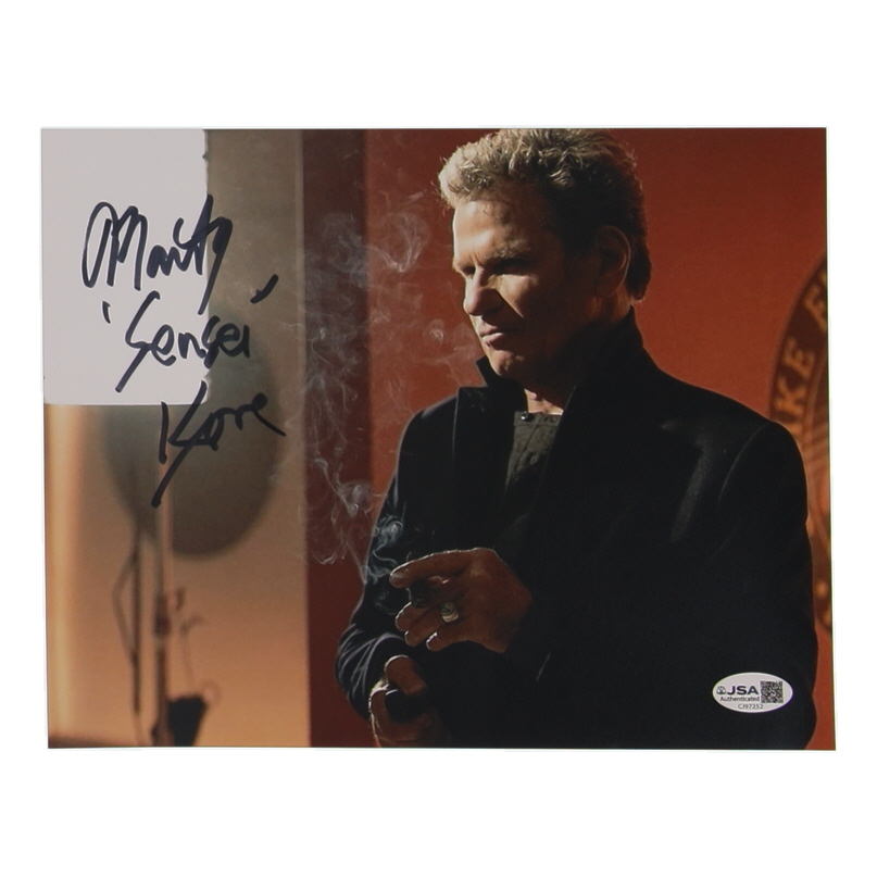 Martin Kove Signed "Cobra Kai" 8x10 Photo Inscribed "Sensei" (JSA) at PristineAuction.com Martin Kove Signed "Cobra Kai" 8x10 Photo Inscribed "Sensei" (JSA) at PristineAuction.com