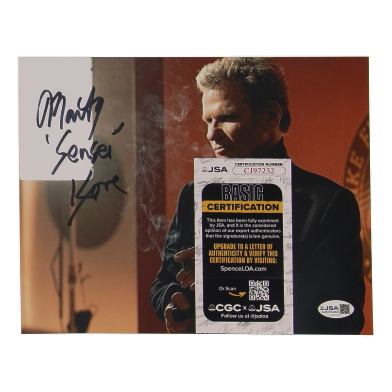 Martin Kove Signed "Cobra Kai" 8x10 Photo Inscribed "Sensei" (JSA) at PristineAuction.com Martin Kove Signed "Cobra Kai" 8x10 Photo Inscribed "Sensei" (JSA) at PristineAuction.com