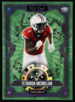 Tetairoa McMillan 2024 Wild Card 5 Card Draw Silver Holo Foil #S5CDCLTM #3/5 RC at PristineAuction.com