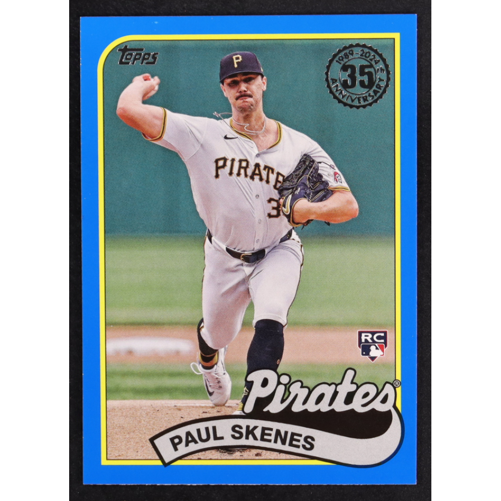 Paul Skenes 2024 Topps Update '89 Topps Blue #89US46 RC at PristineAuction.com