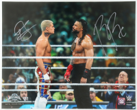 Cody Rhodes & Roman Reigns Signed WWE 16x20 Photo (Fanatics) at PristineAuction.com