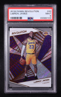 LeBron James 2018-19 Panini Revolution #40 (PSA 9) at PristineAuction.com