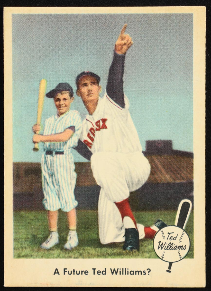Ted Williams 1959 Fleer #69 / A Future Ted Williams? at PristineAuction.com Ted Williams 1959 Fleer #69 / A Future Ted Williams? at PristineAuction.com