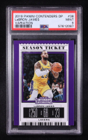 LeBron James 2019-20 Panini Contenders Draft Picks Variations #38 (PSA 9) at PristineAuction.com