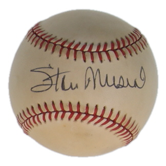 Stan Musial Signed ONL Baseball (JSA) at PristineAuction.com Stan Musial Signed ONL Baseball (JSA) at PristineAuction.com