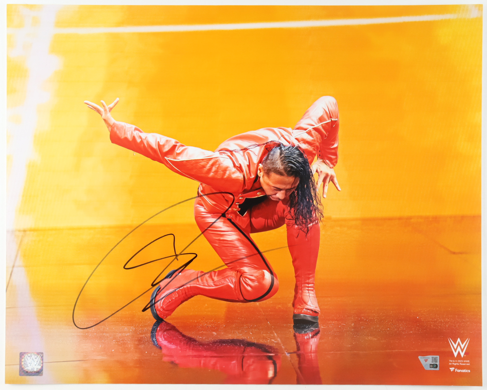 Shinsuke Nakamura Signed WWE 16x20 Photo (Fanatics) at PristineAuction.com Shinsuke Nakamura Signed WWE 16x20 Photo (Fanatics) at PristineAuction.com