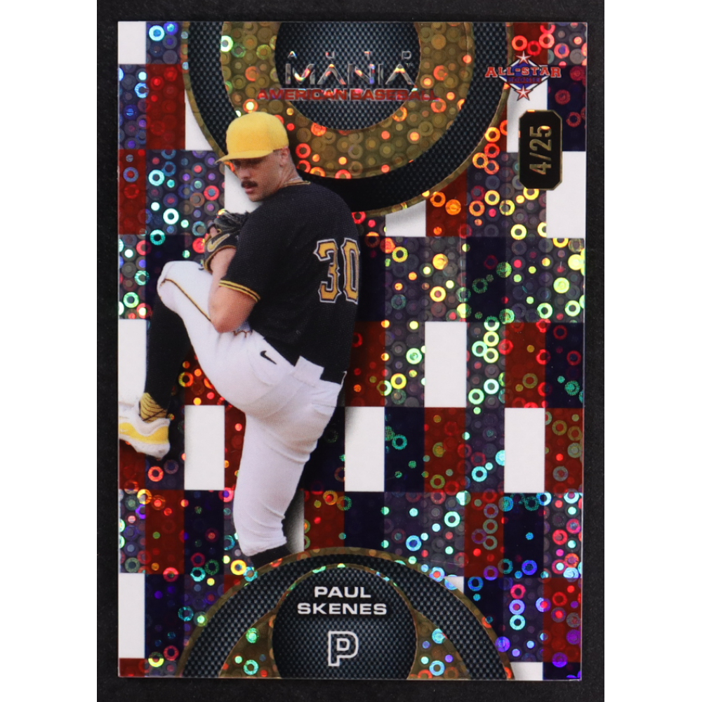 Paul Skenes 2024 Wild Card Automania Donut Circles #AMACPS RC #4/25 at PristineAuction.com