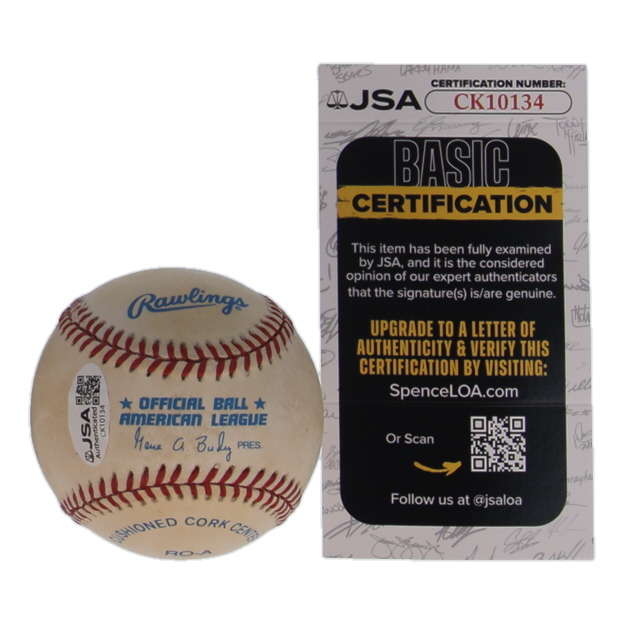 George Kell Signed OAL Baseball (JSA) at PristineAuction.com George Kell Signed OAL Baseball (JSA) at PristineAuction.com