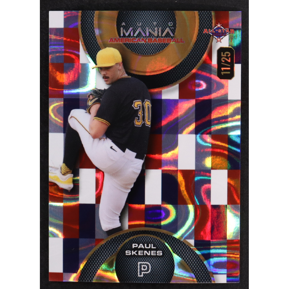 Paul Skenes 2024 Wild Card Automania Lava #AMACPS RC #22/25 at PristineAuction.com