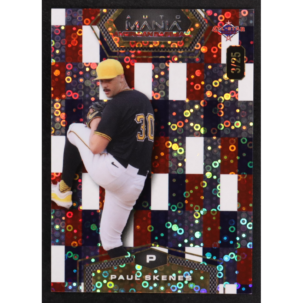 Paul Skenes 2024 Wild Card Automania Donut Circles #AMAHPS RC #3/25 at PristineAuction.com