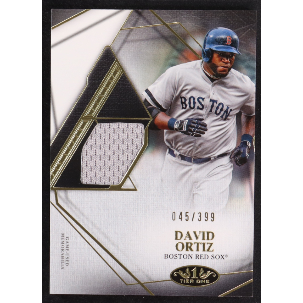 David Ortiz 2022 Topps Tier One Relics #T1R1DOR #45/399 at PristineAuction.com