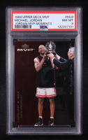 Michael Jordan 1999-00 Upper Deck MVP Jordan MVP Moments #MJ8 (PSA 8) at PristineAuction.com