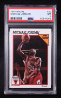 Michael Jordan 1991-92 Hoops #30 (PSA 7) at PristineAuction.com