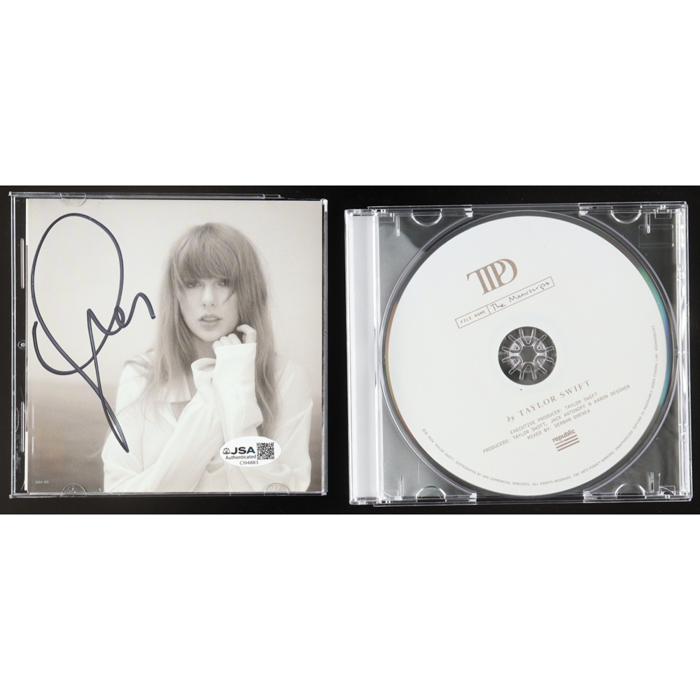 Taylor Swift Signed "The Tortured Poets Department" CD Album Insert (JSA) at PristineAuction.com
