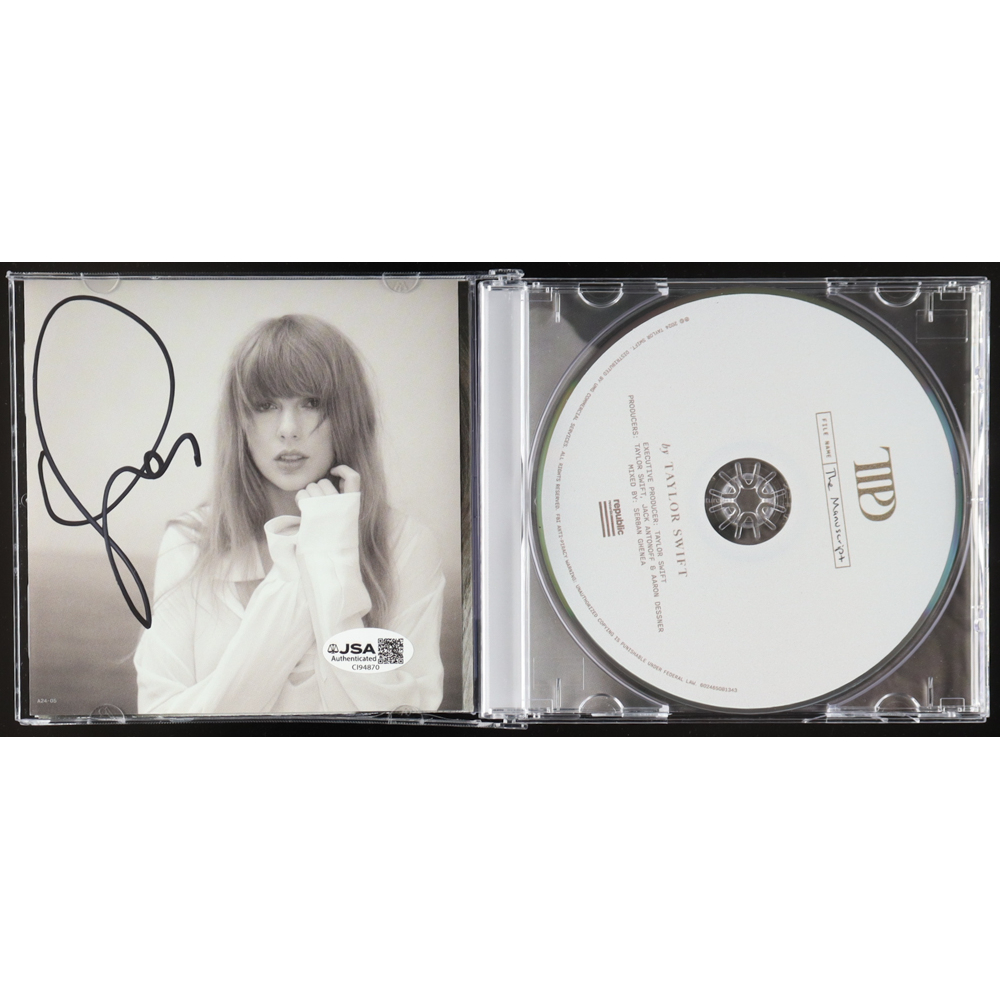 Taylor Swift Signed "The Tortured Poets Department" CD Album Insert (JSA) at PristineAuction.com