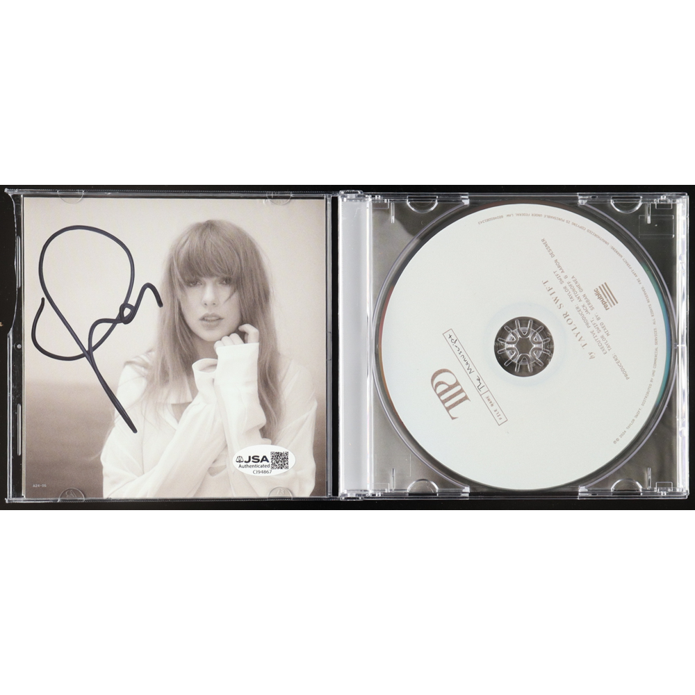 Taylor Swift Signed "The Tortured Poets Department" CD Album Insert (JSA) at PristineAuction.com